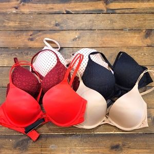 5 Victoria's Secret bras 36B